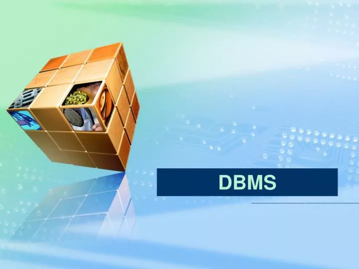 dbms powerpoint presentation free download