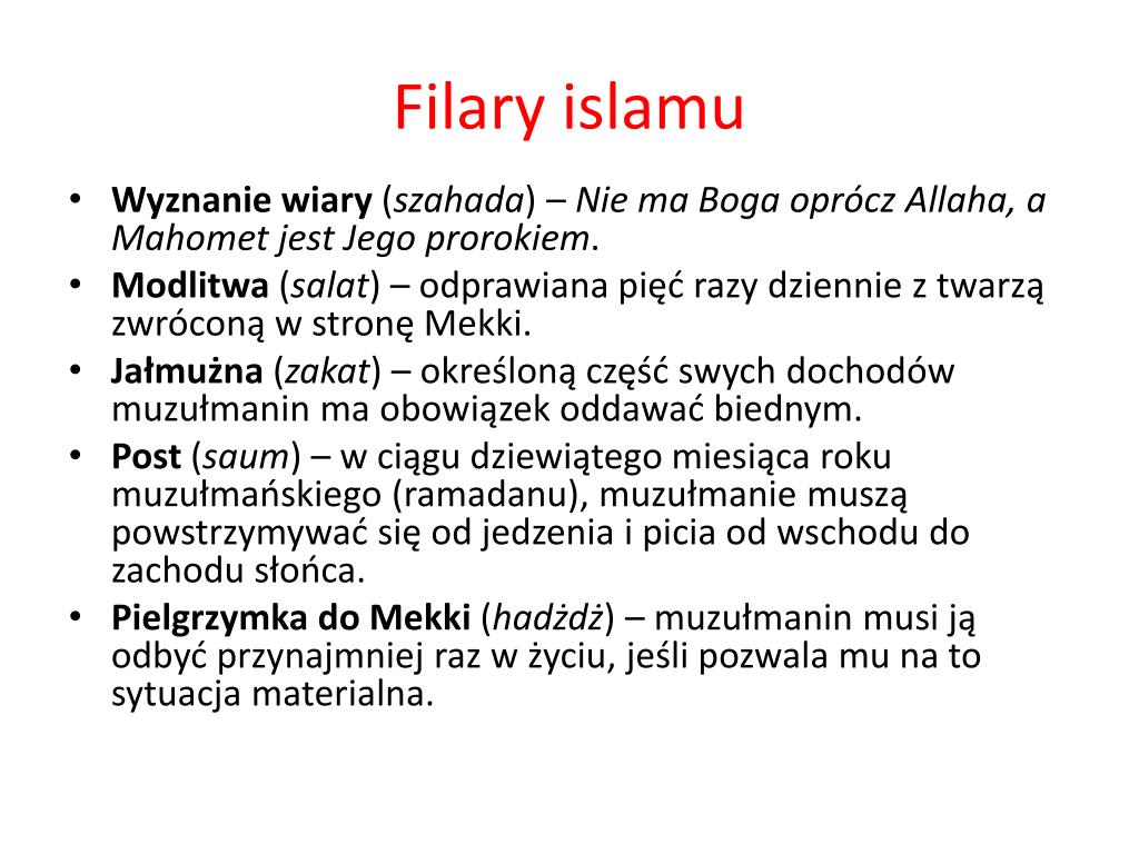 filary islamu.
