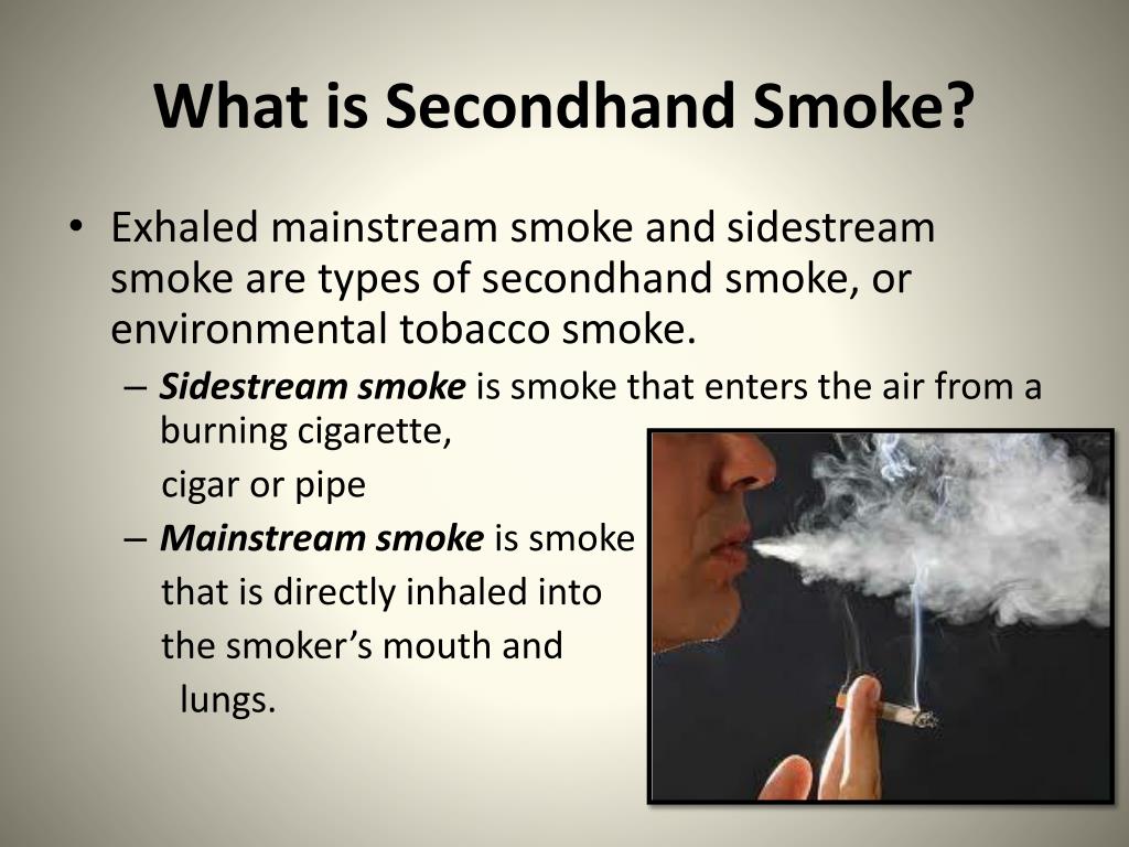PPT Second Hand Smoke PowerPoint Presentation, free