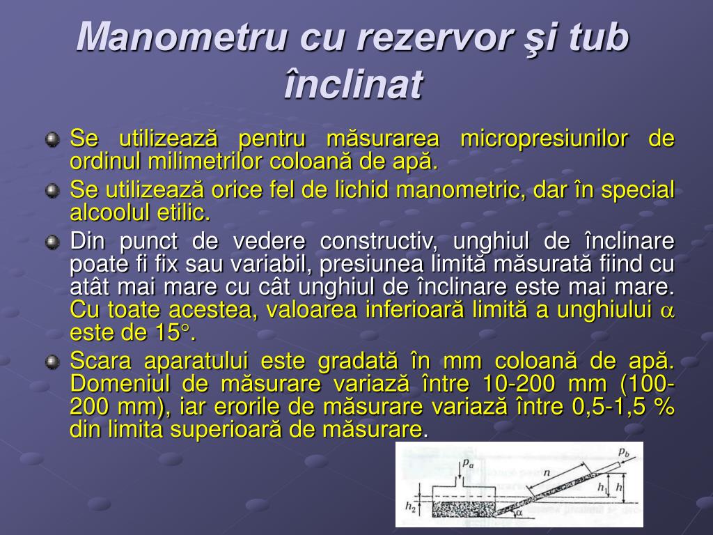 PPT - MĂSURAREA PRESIUNII PowerPoint Presentation, free download -  ID:2966979