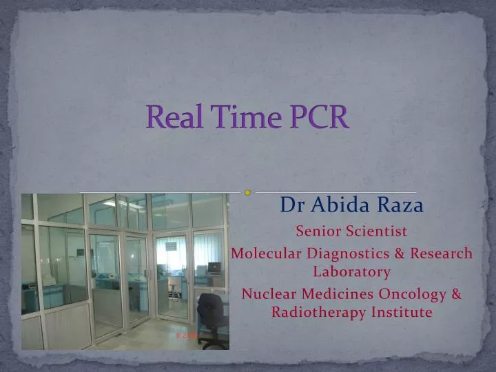 real time pcr n.