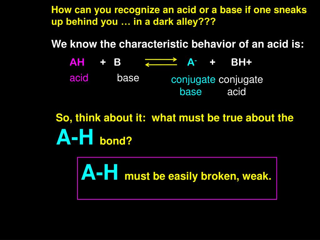 PPT - Previously in Chem104: How K a relates to K b and pK a to pK b ...