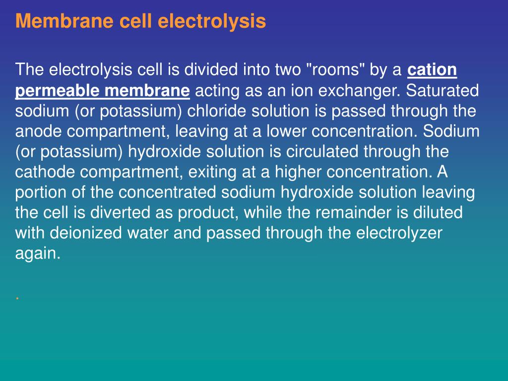 PPT THE CHLORALKALI INDUSTRY PowerPoint Presentation, free download
