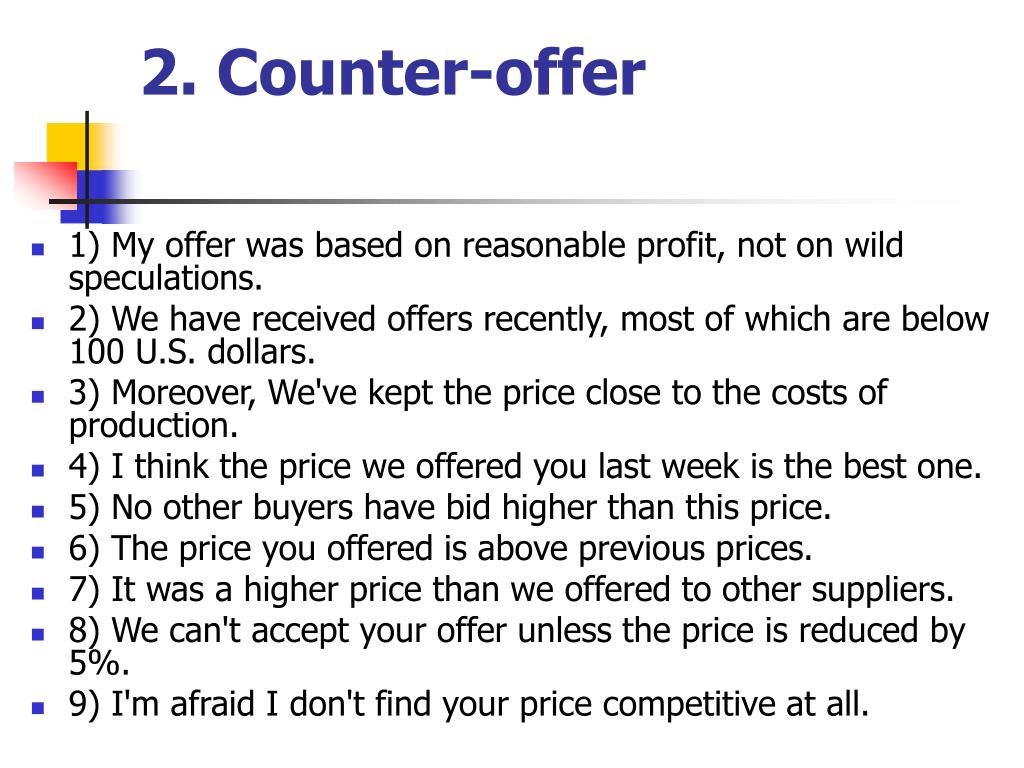 Counteroffer: Definition, Examples, and Strategies