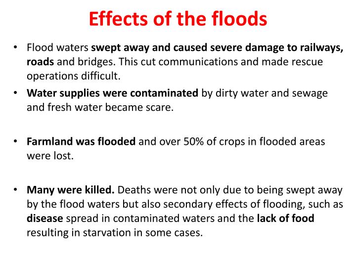 flood case study ppt