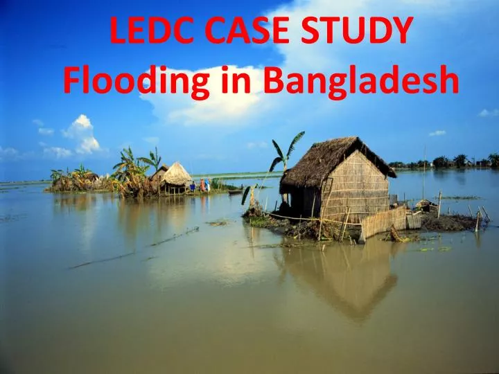 flooding tourism case study