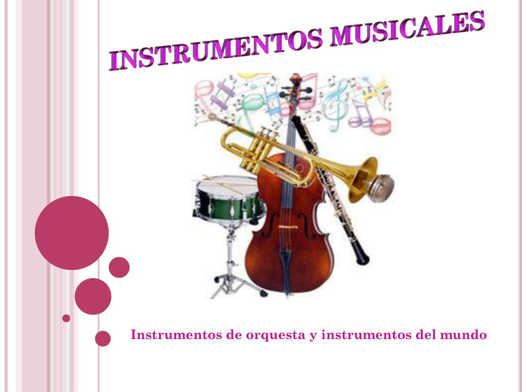 PPT - INSTRUMENTOS MUSICALES PowerPoint Presentation, free download -  ID:2969571