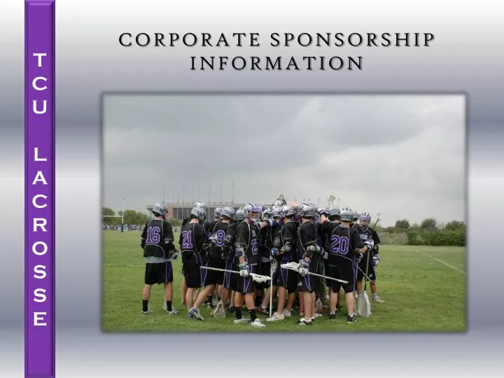 PPT TCU LACROSSE PowerPoint Presentation, free download ID2970657