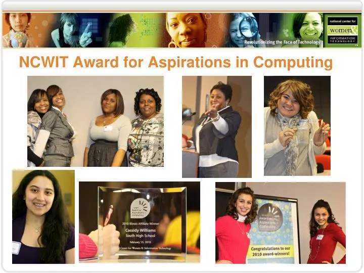PPT NCWIT Award for Aspirations in Computing PowerPoint Presentation