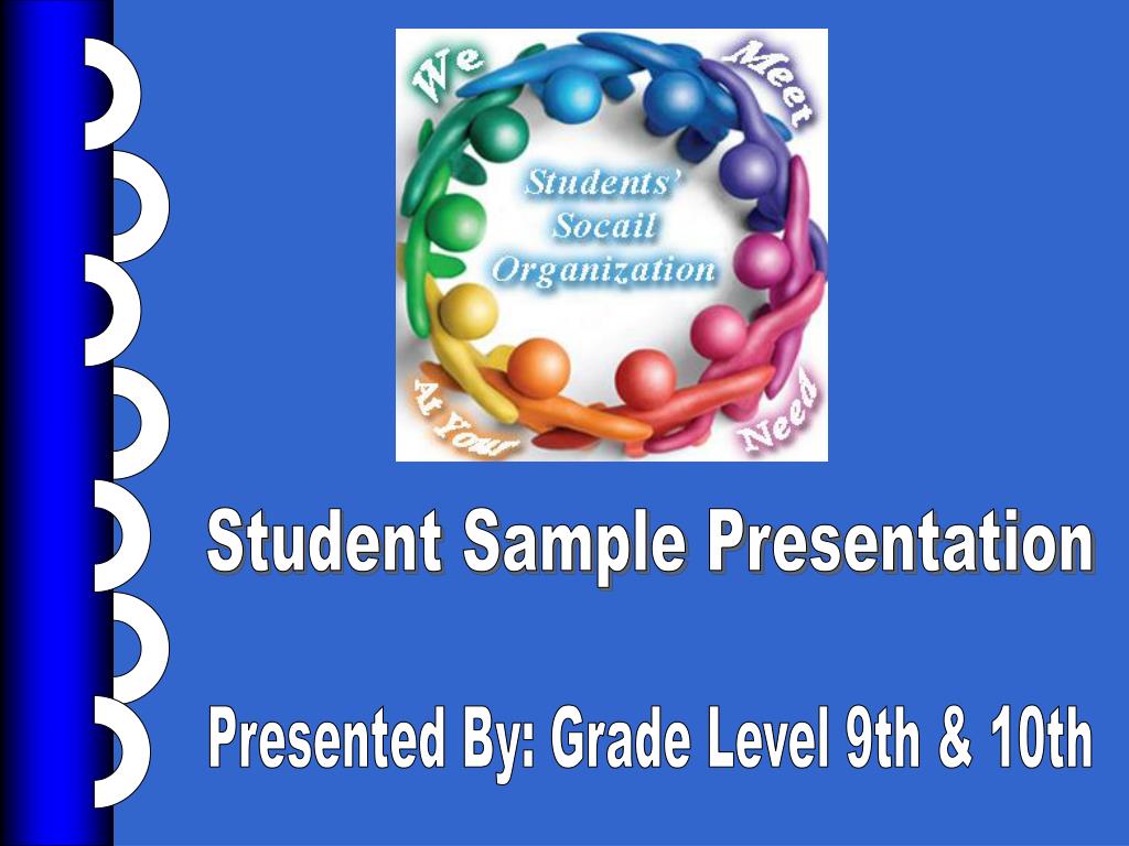 professional presentation examples for students