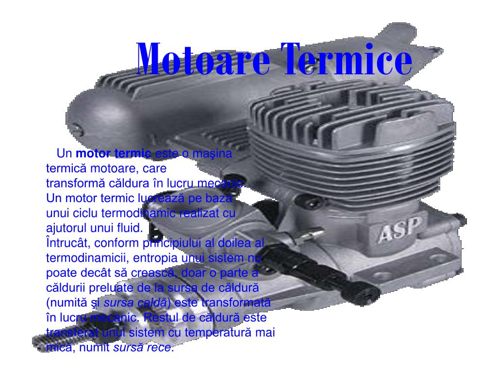 PPT - Motoare Termice PowerPoint Presentation, free download - ID:2974610