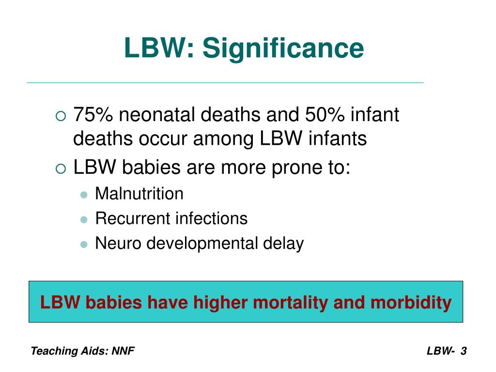 PPT Management of Low Birth Weight Babies PowerPoint Presentation