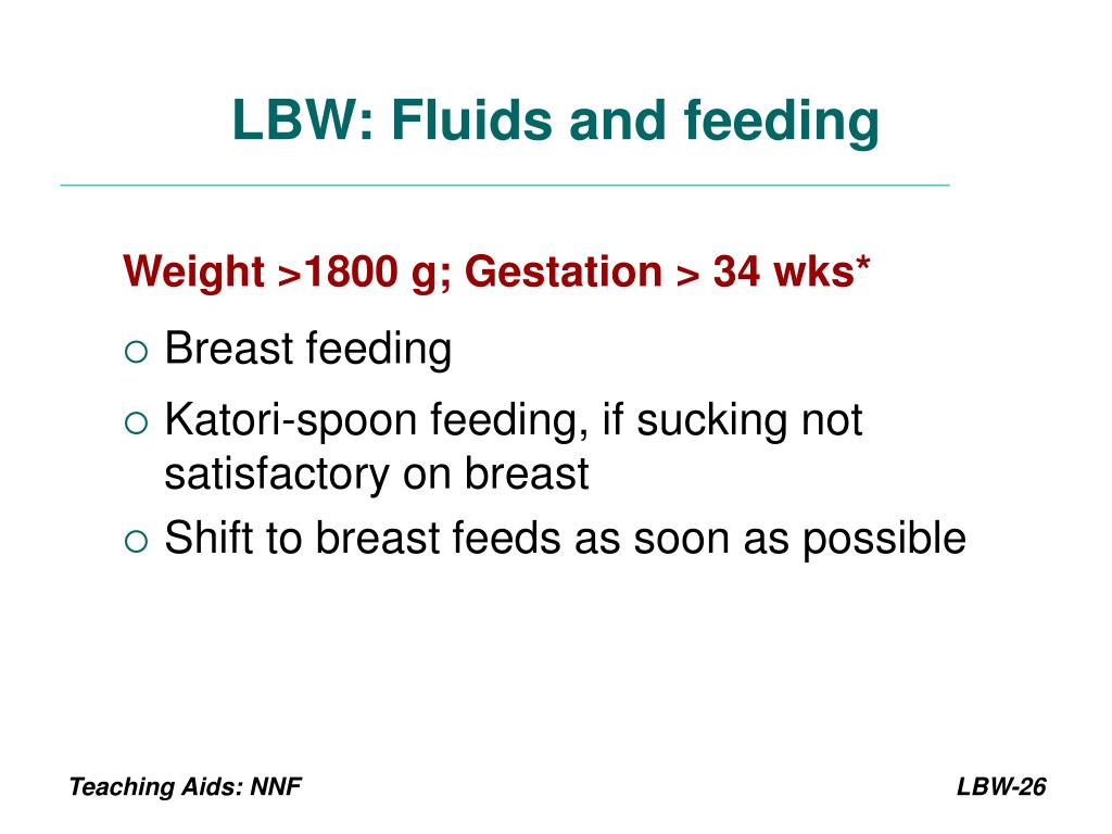 PPT Management of Low Birth Weight Babies PowerPoint Presentation