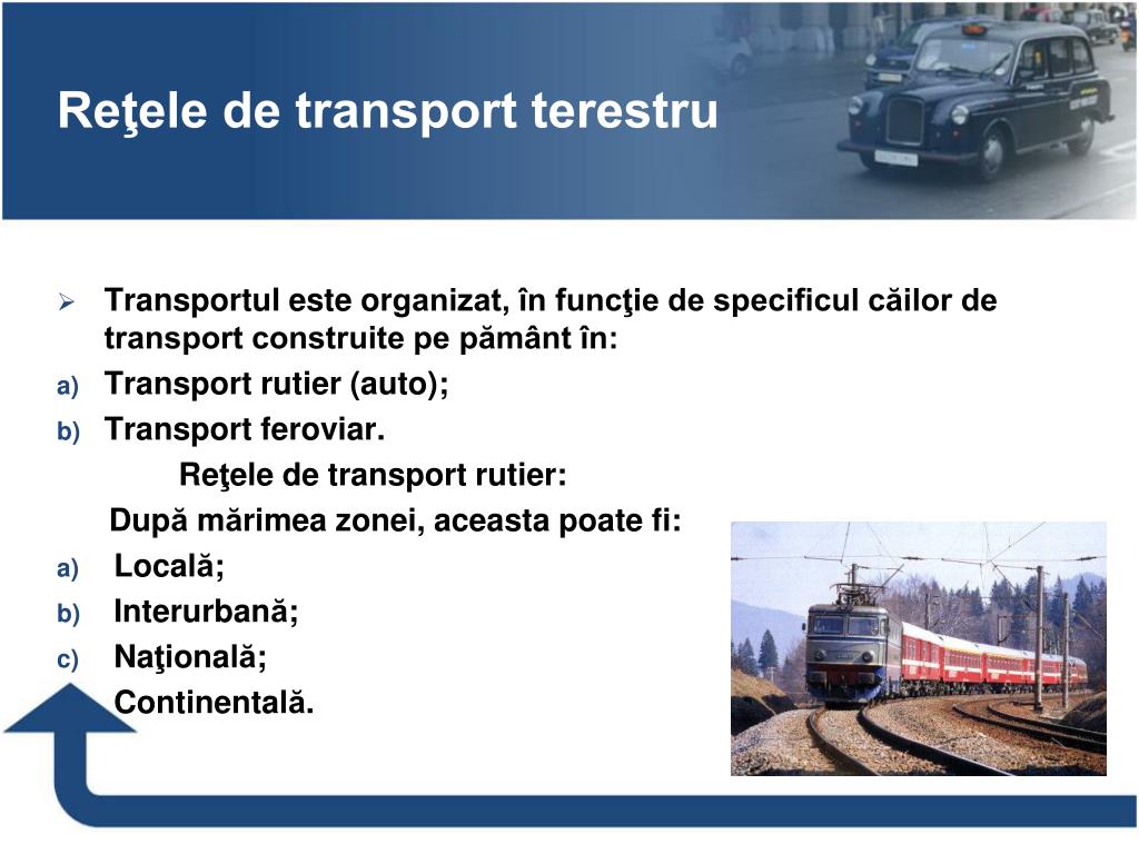 Ppt Re Å£ele De Transport Powerpoint Presentation Free Download Id 2975512