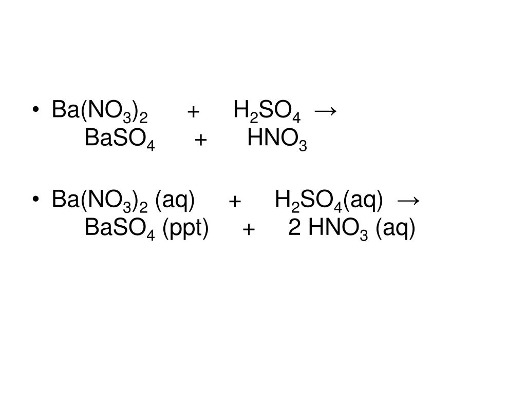 Ba oh 2 na 2 so4. H2so4 baso4 ионное уравнение. Ba no3 2 h2so4 уравнение. Ba no3 2 h2so4 реакция. Baso4 реакция.