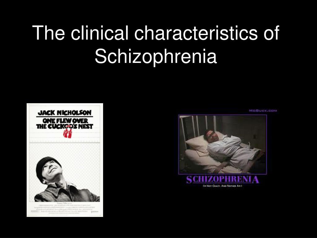 clinical presentations of schizophrenia