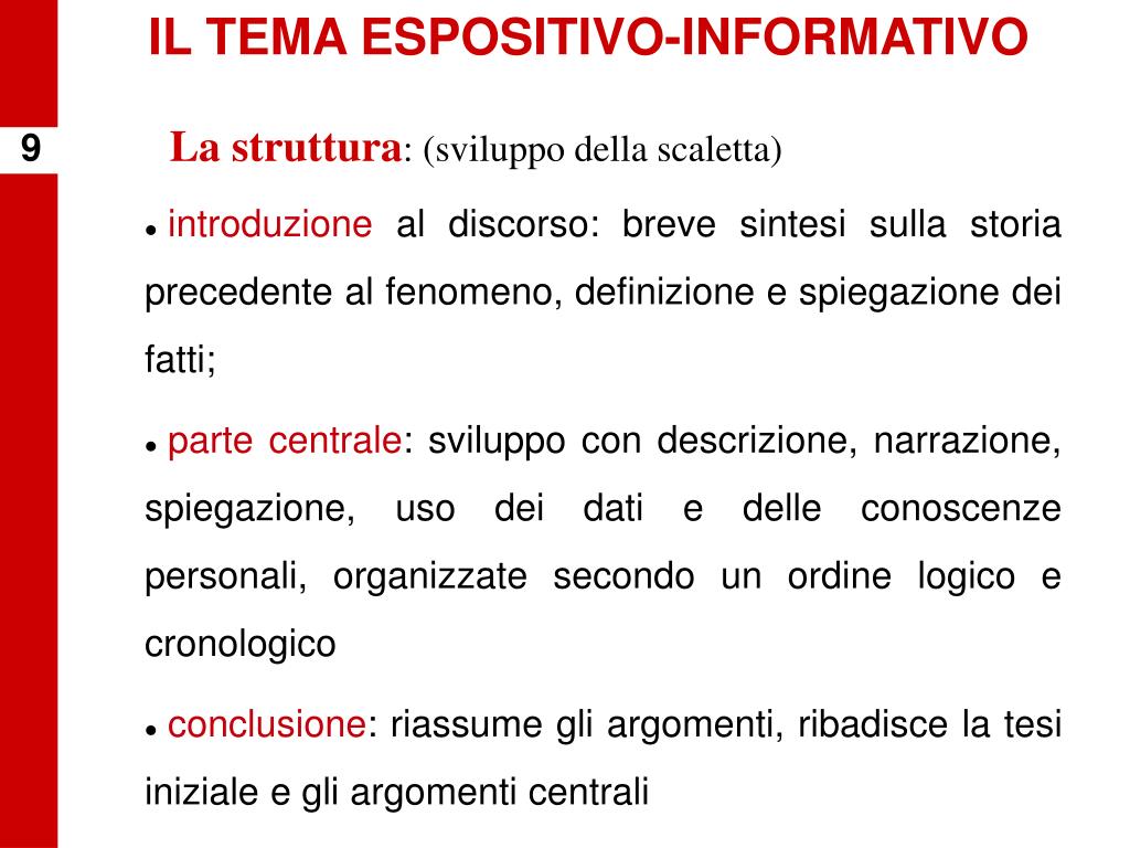 PPT - TEMA DI ITALIANO TIPOLOGIA B: IL SAGGIO BREVE Suggerimenti per la