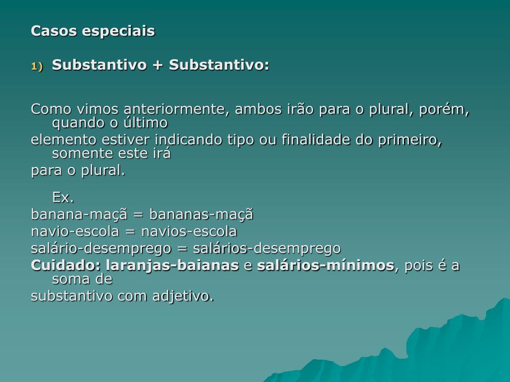 Ppt Substantivo Powerpoint Presentation Free Download Id2977606