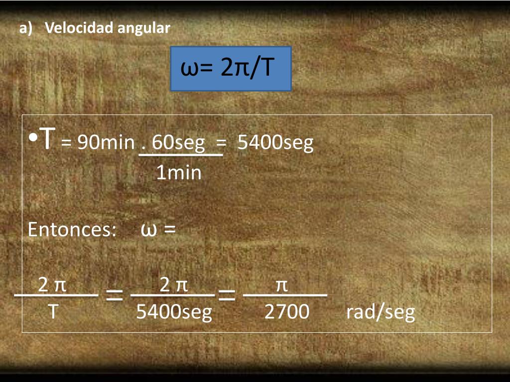 PPT - La Estación Espacial Internacional gira con velocidad angular