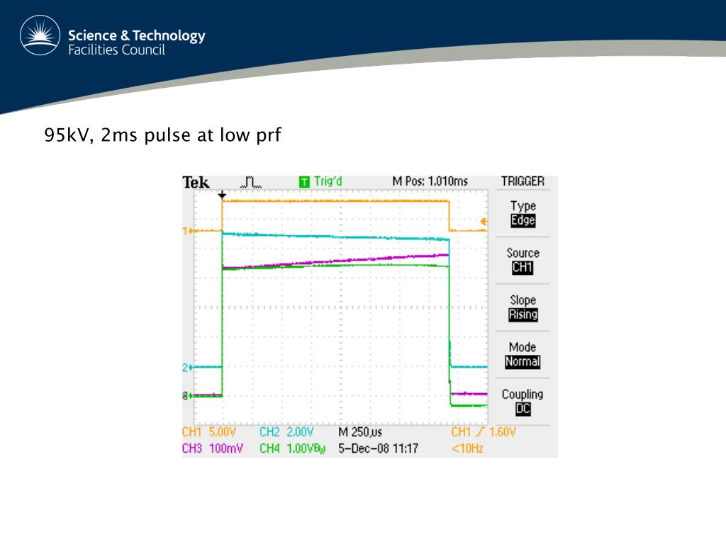 PPT - Front End Test Stand Klystron Commissioning Alan Letchford UKNF ...