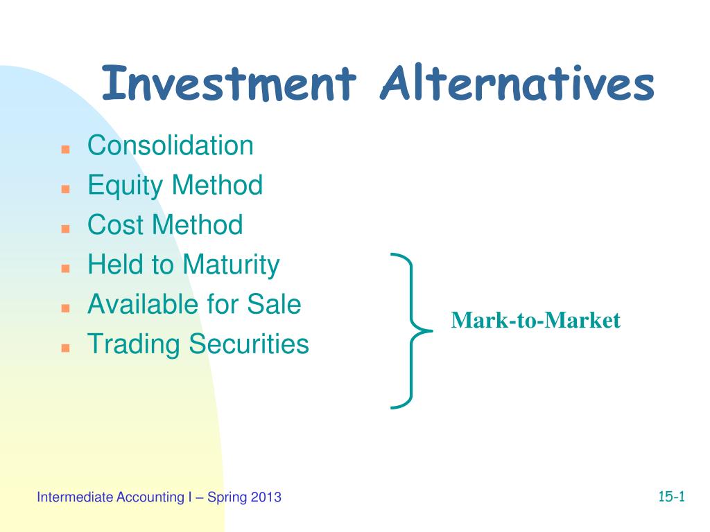 case study on investment alternatives