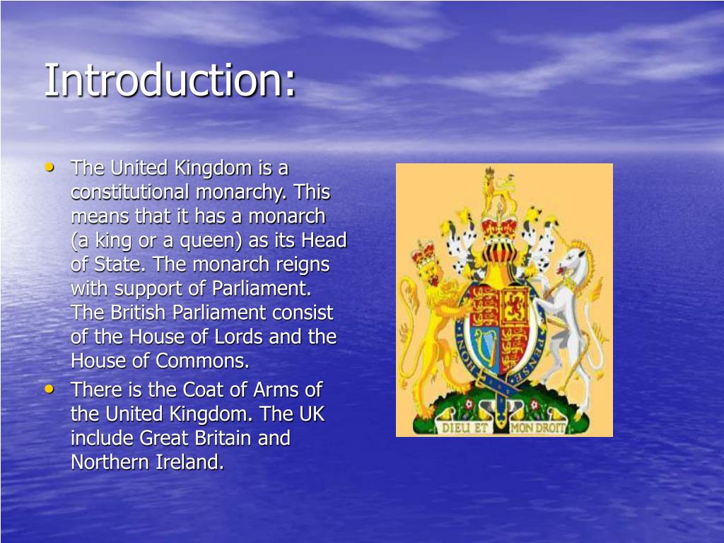 monarchy uk presentation