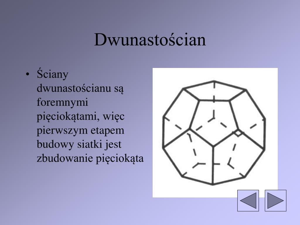PPT - Wielościany foremne PowerPoint Presentation, free download -  ID:2979924
