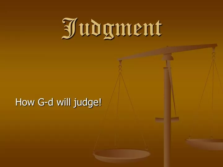 judgment n.