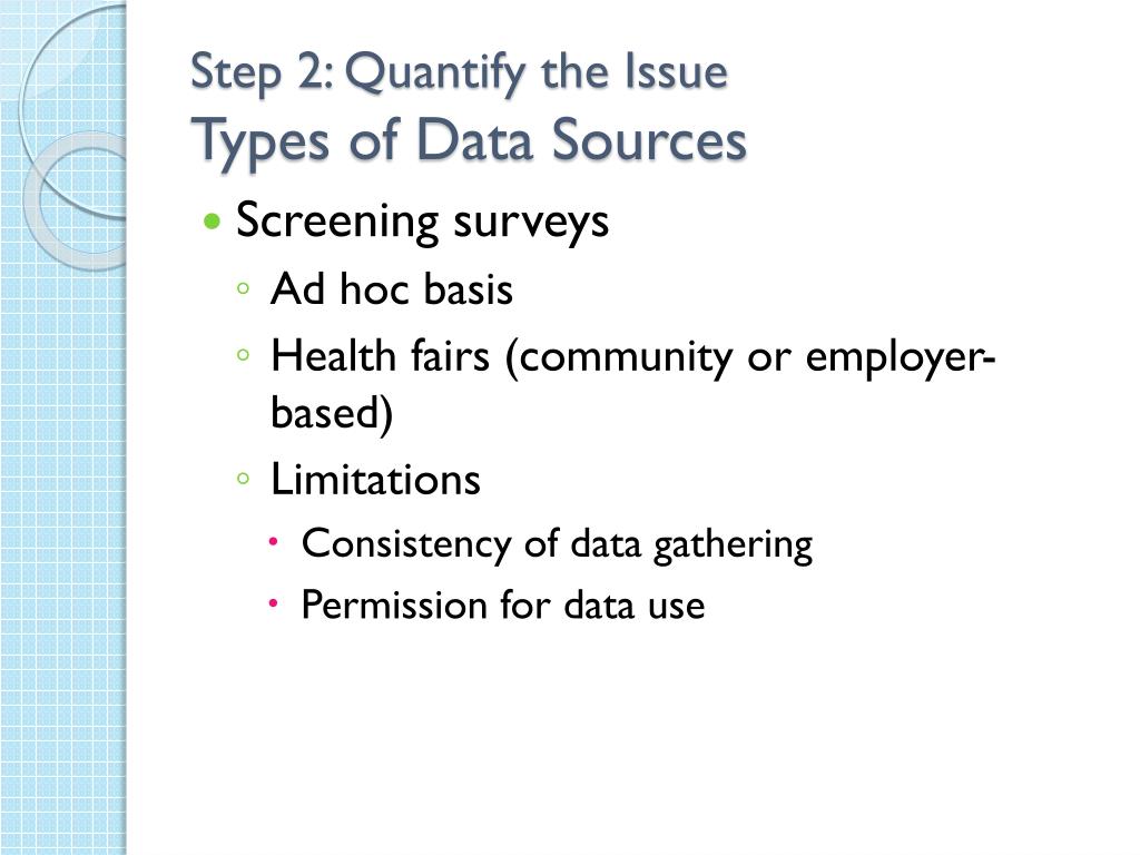Quantifacts Data Source PPT - Helena VonVille Library Director University of Texas School of ...