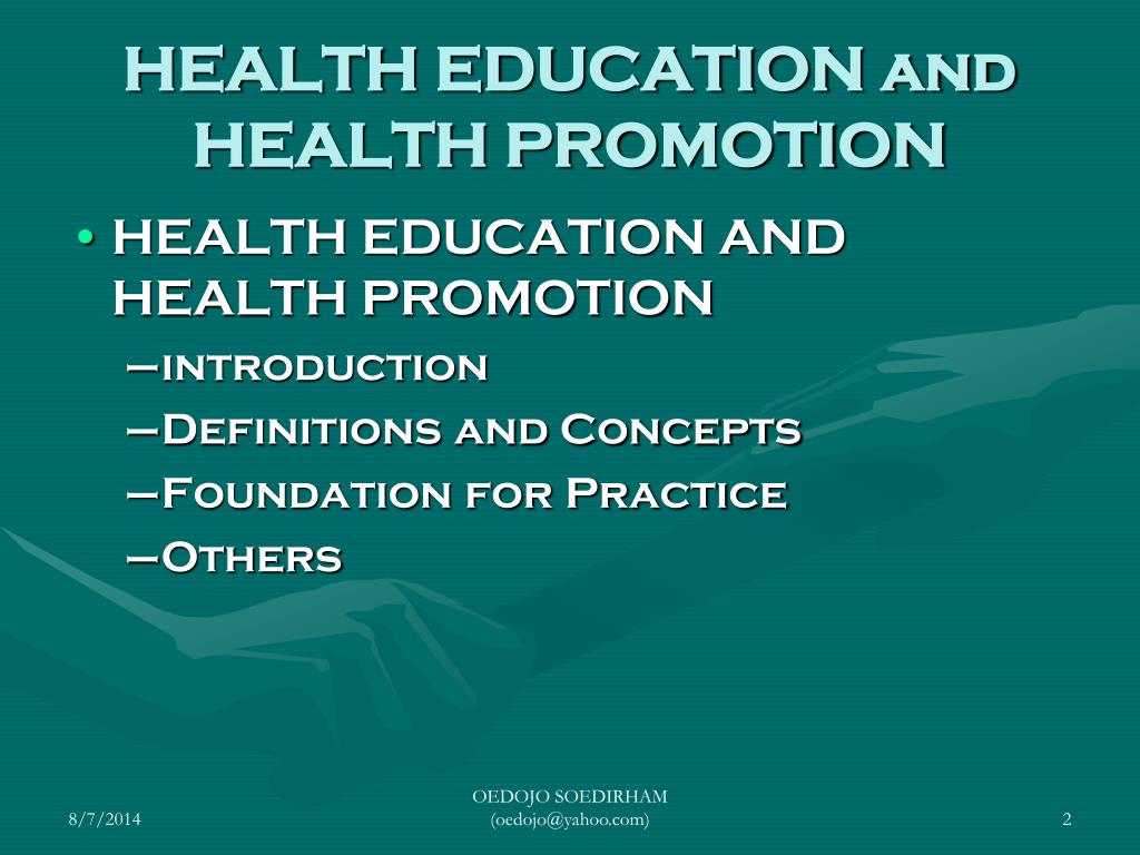 ppt-what-is-health-education-and-promotion-powerpoint-presentation