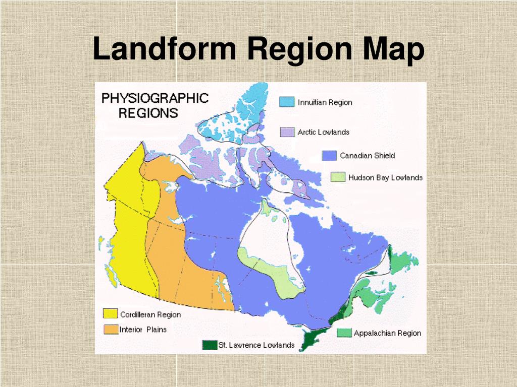 Ppt Canada S Landform Regions Powerpoint Presentation