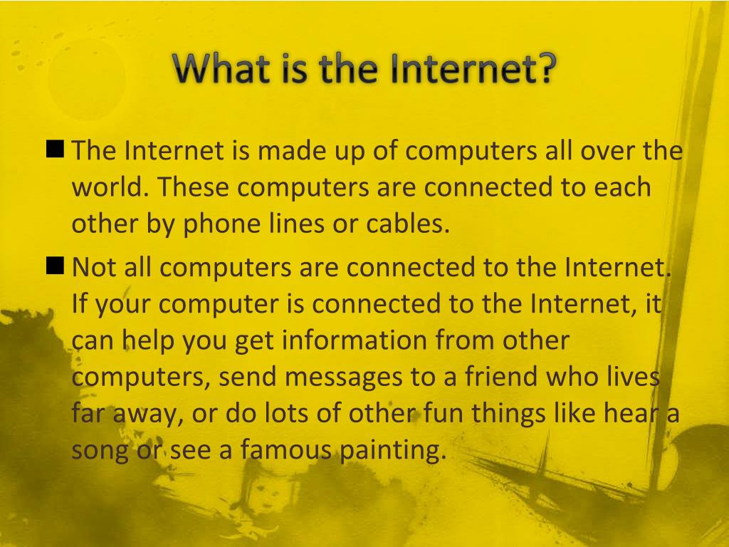 uses of internet