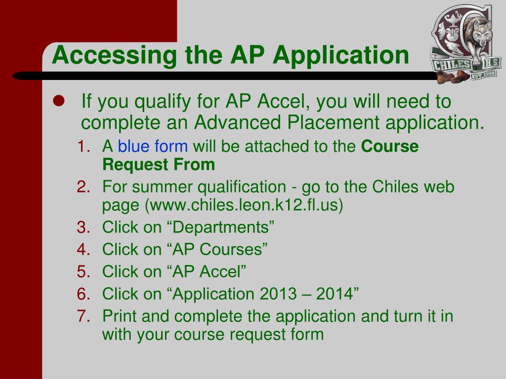PPT - WELCOME TO THE LAWTON CHILES HIGH SCHOOL TIMBERWOLF PACK ...