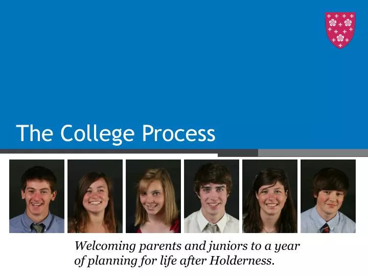 PPT The College Process PowerPoint Presentation, free download ID
