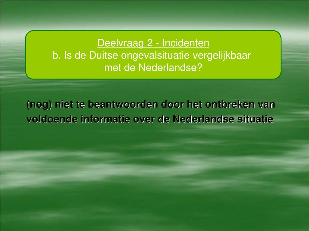 PPT - Gasgevaren van biogasinstallaties Wat niet weet, soms wel deert