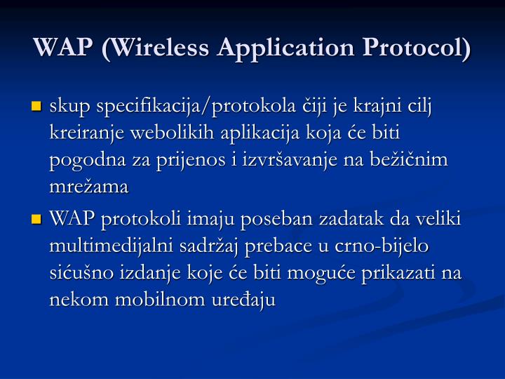 PPT - WAP 2.0 PowerPoint Presentation - ID:2987043