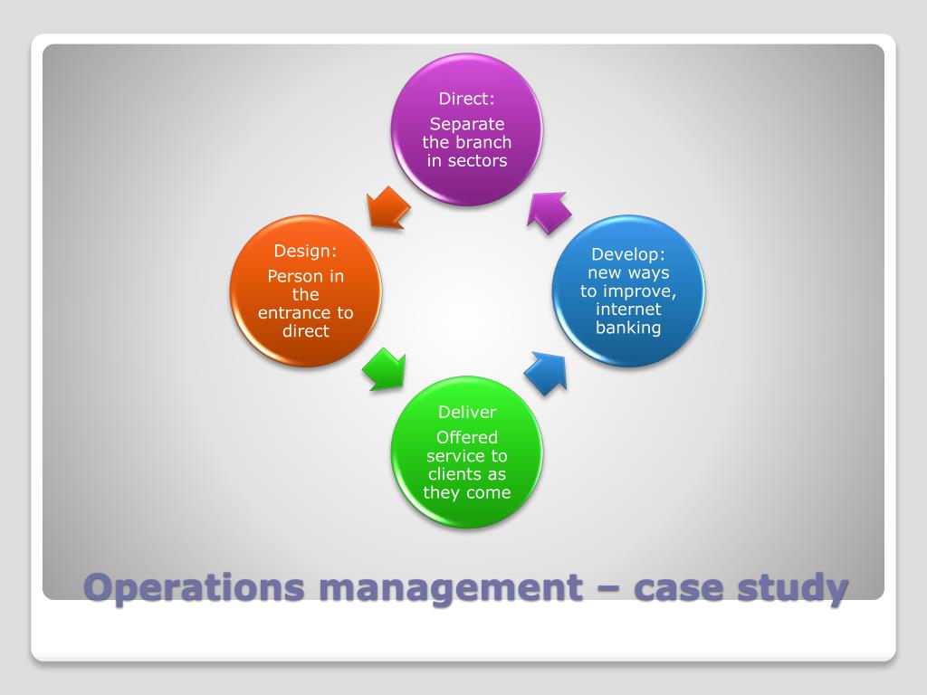 short operations management case study