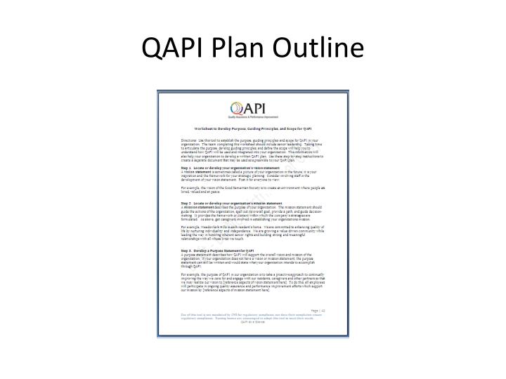 PPT QAPI “Quality Assurance Performance Improvement for Nursing Homes PPT QAPI “Quality Assurance Performance Improvement for Nursing Homes