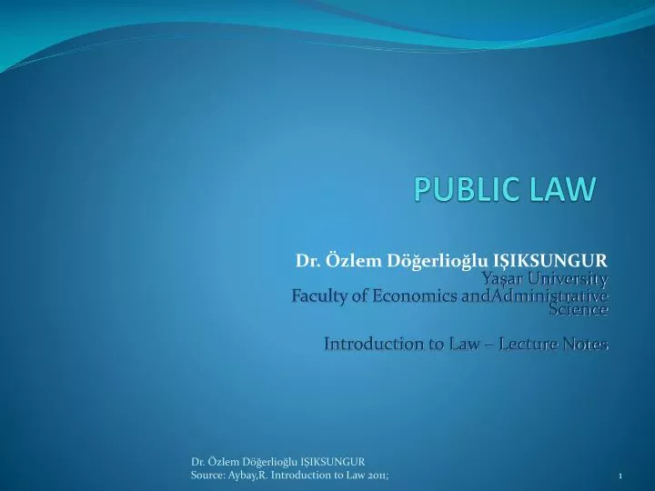 PPT PUBLIC LAW PowerPoint Presentation, free download ID2988167