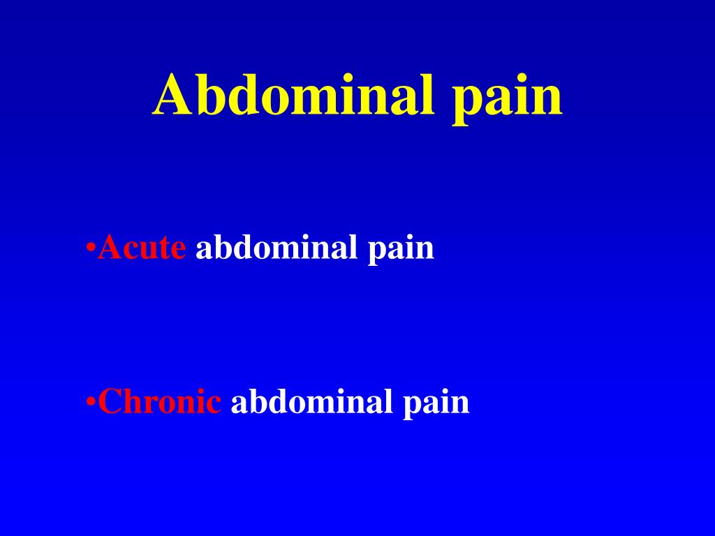Ppt Abdominal Pain Powerpoint Presentation Free Download Id2988217