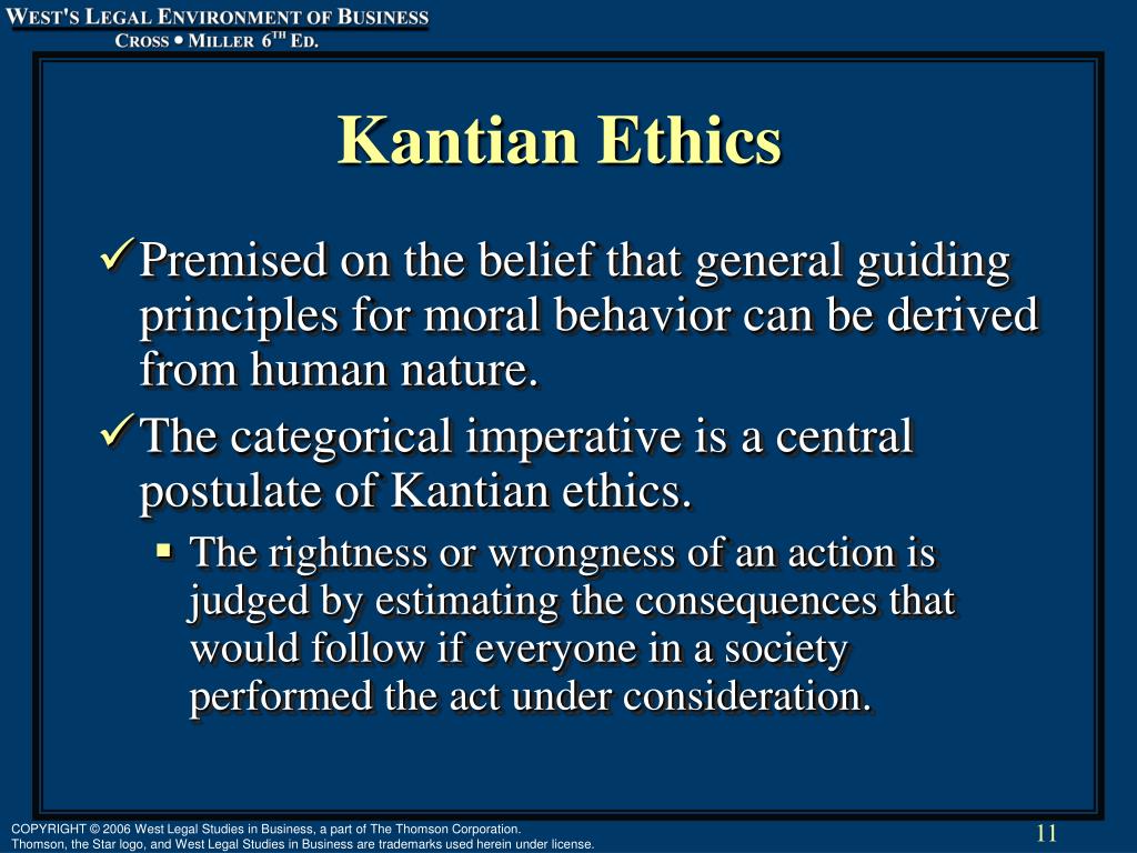 kantian ethics kantian ethics