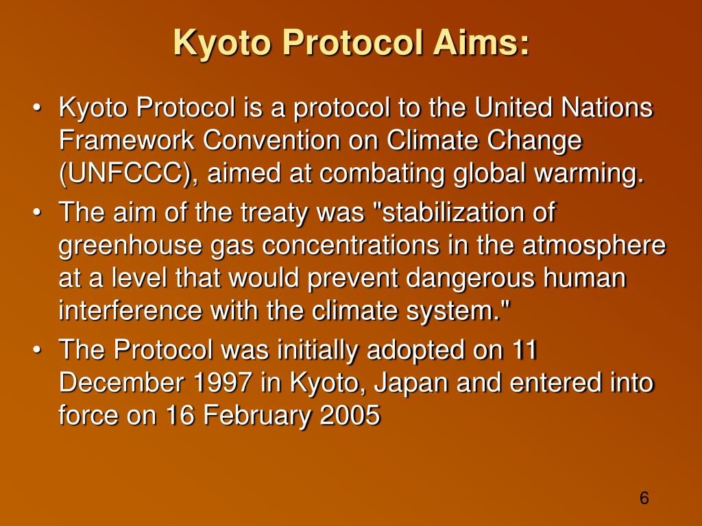 PPT - The Kyoto Protocol PowerPoint Presentation, free download - ID:2988945
