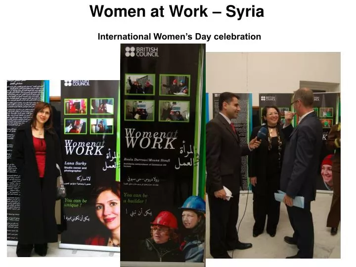 women at work syria international women s day celebration n.