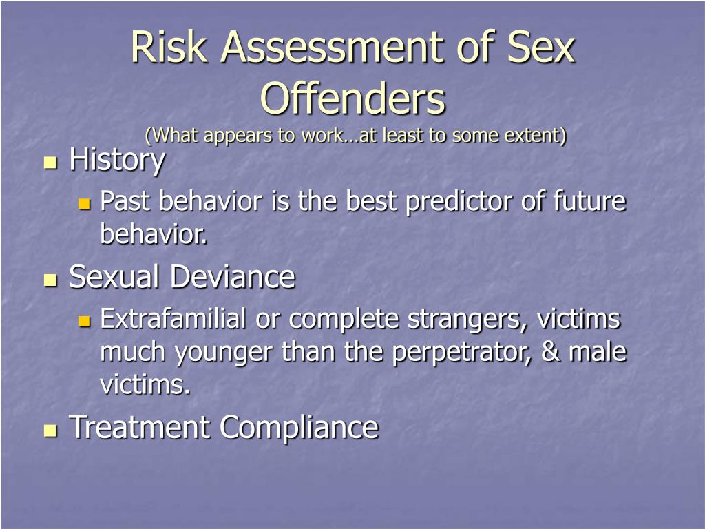 Ppt Community Notification Risk Assessment And Civil Commitment Of Sex Offenders Powerpoint 