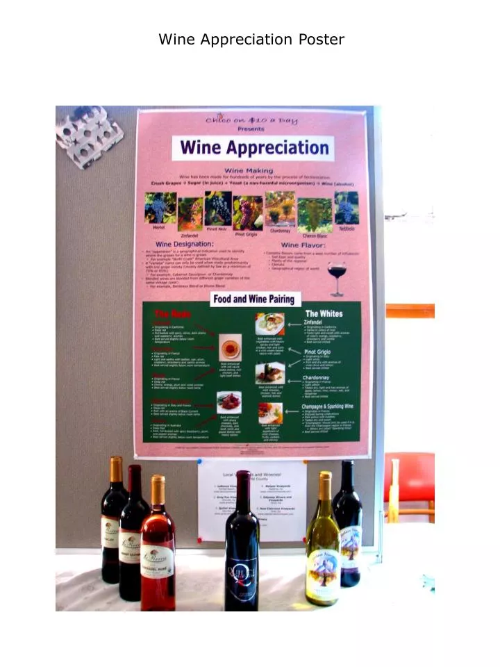PPT Wine Appreciation Poster PowerPoint Presentation, free download
