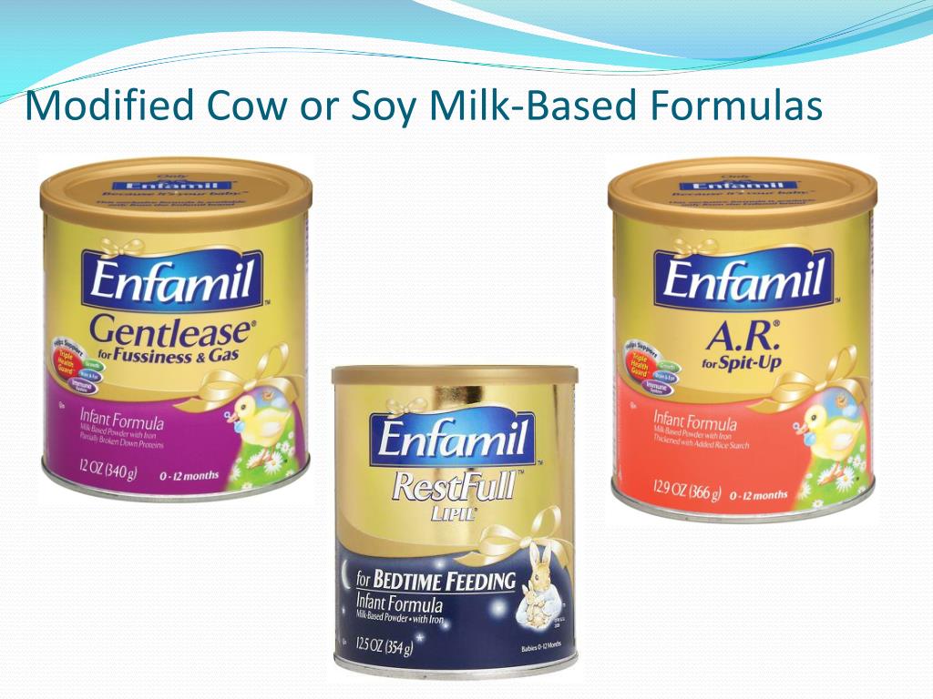 cow milk based formula brands