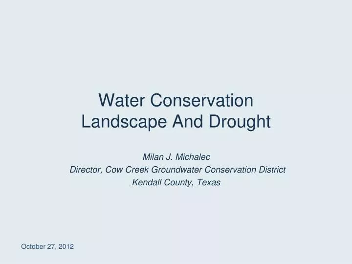 water conservation landscape and drought n.