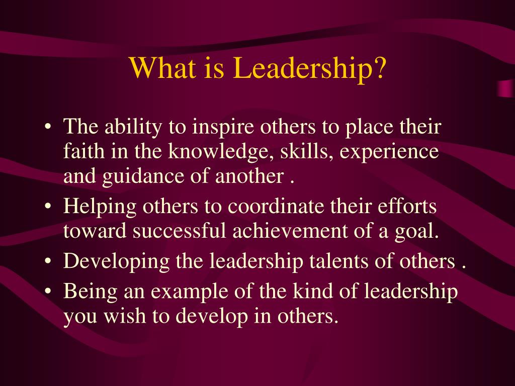 PPT - LEADERSHIP PSYCHOLOGY PowerPoint Presentation, free download - ID
