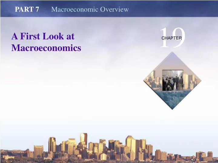 PPT - A First Look At Macroeconomics PowerPoint Presentation, Free ...