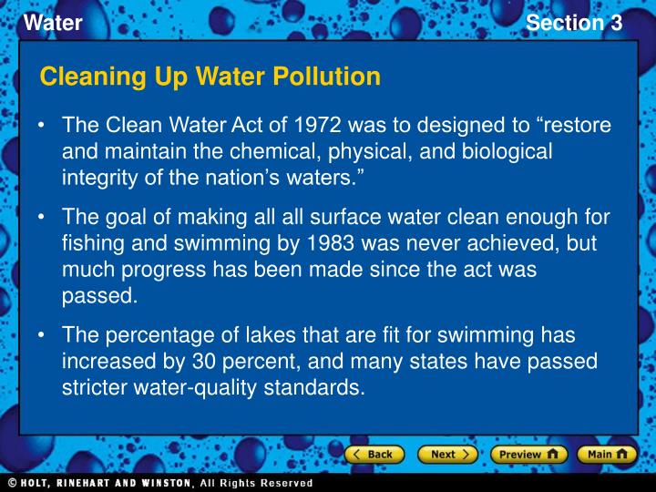 PPT Section 3 Water Pollution PowerPoint Presentation ID2993094